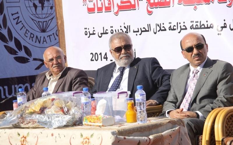 صور: "حي الكرافانات" للمدمرة بيوتهم بخانيونس