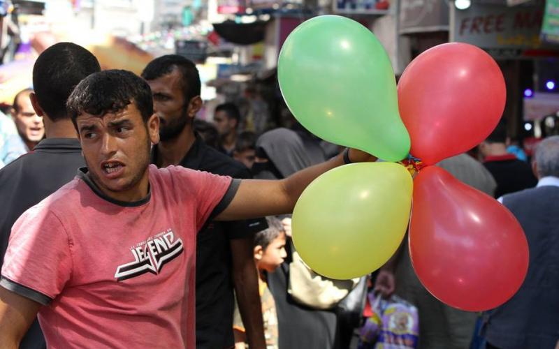 صور: أسواق العيد في قطاع غزة