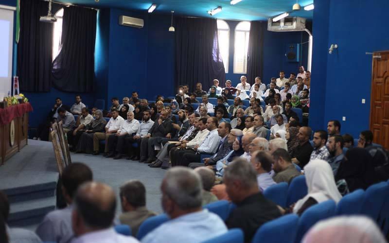 ًصور: "الأقصى" تكرم ذوي شهدائها خلال العدوان