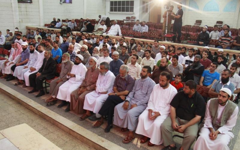 صور: دار القرآن والسنة في رفح تكرم شهداءها والعاملين فيها
