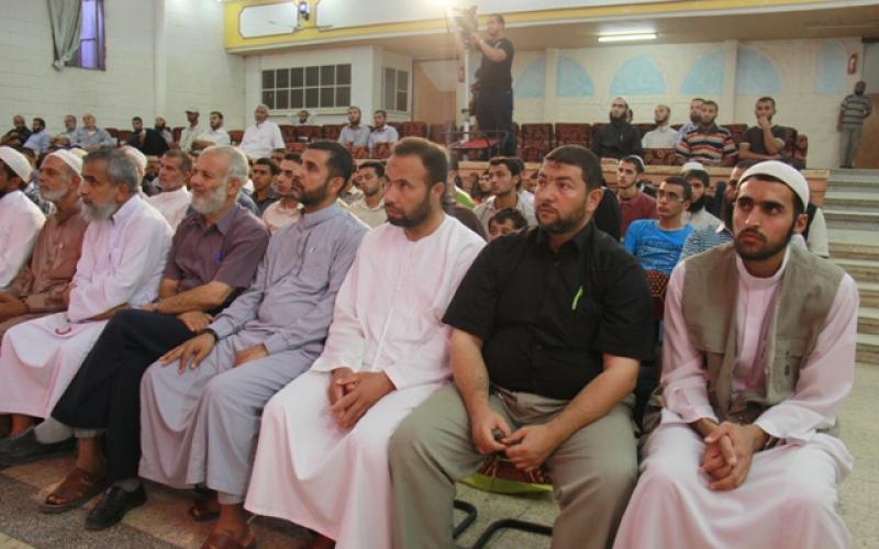 صور: دار القرآن والسنة في رفح تكرم شهداءها والعاملين فيها