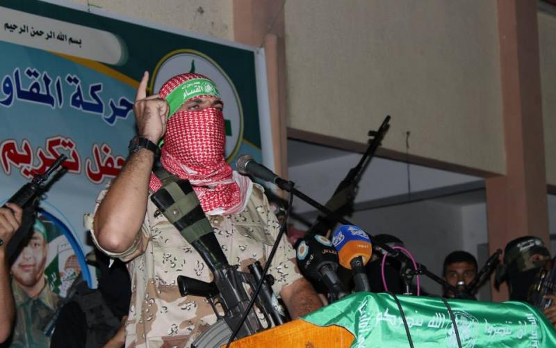 صور: حماس تنظّم حفل تأبين لشهداء "الدرج"