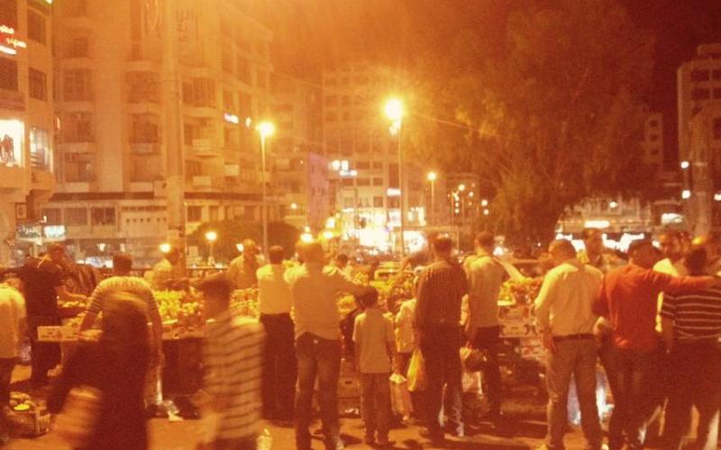 صور: أجواء ليلة العيد في مدينة نابلس