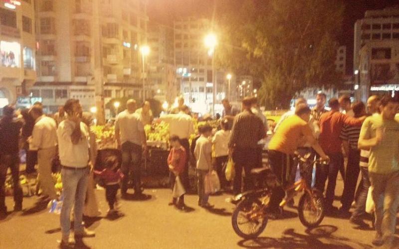 صور: أجواء ليلة العيد في مدينة نابلس