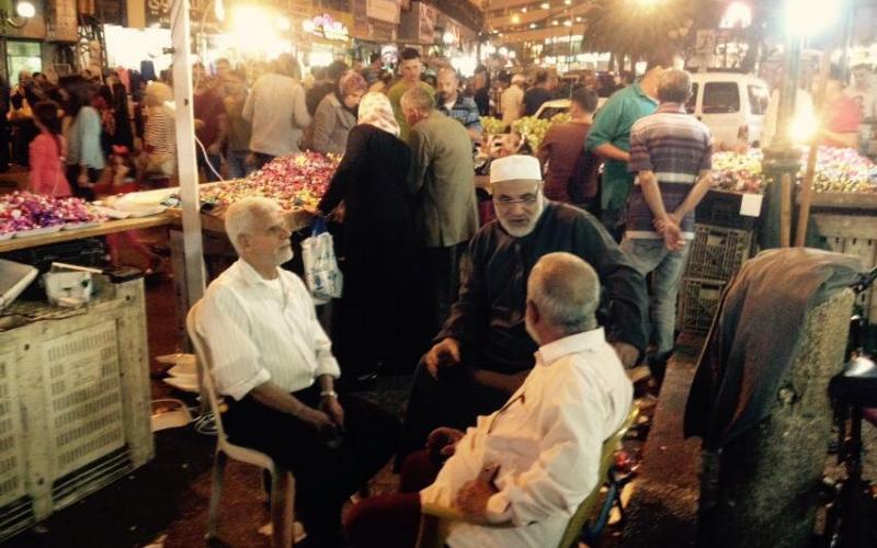 صور: أجواء ليلة العيد في مدينة نابلس
