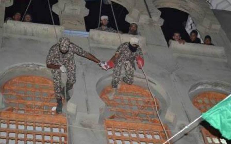 صور: حماس تكرم ذوي الشهداء بالنصيرات