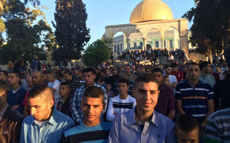صور : عيد الأضحى من المسجد الأقصى