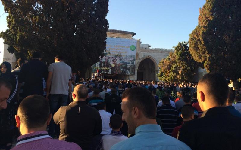 صور : عيد الأضحى من المسجد الأقصى