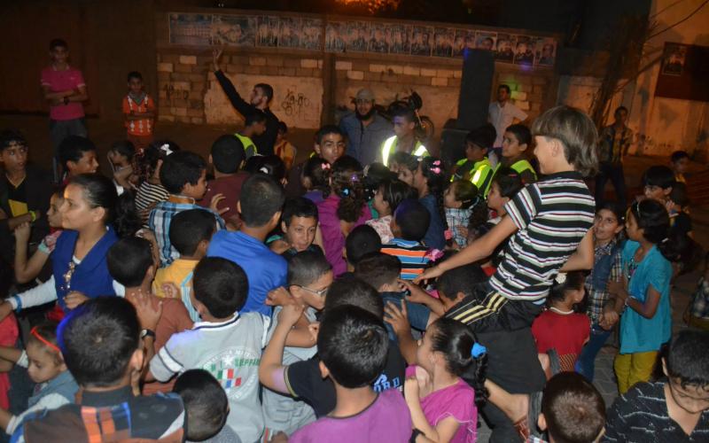 صور: حماس تنظم حفل "فرحة عيد" وسط القطاع