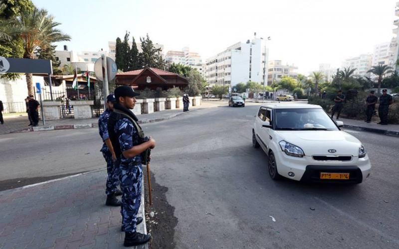 صور: انتشار عناصر الأمن لتأمين زيارة أعضاء الحكومة