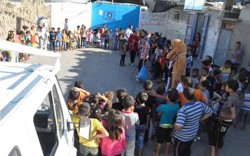 بالصور: الكتلة تنظم حفلاً لأطفال الوسطى