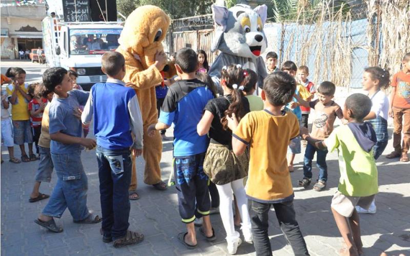 بالصور: الكتلة تنظم حفلاً لأطفال الوسطى