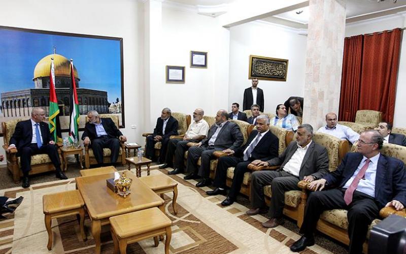 صور: حكومة التوافق في ضيافة هنية