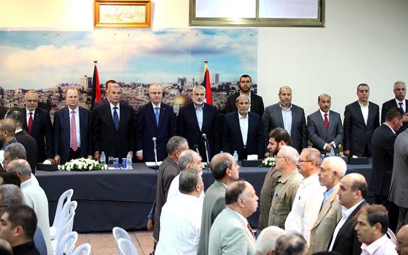 صور: حكومة التوافق في ضيافة هنية