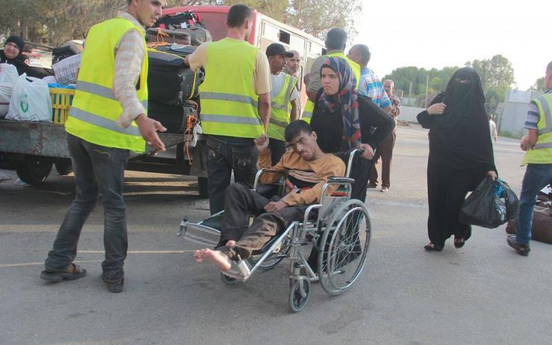 صور: وصول الفوج الأول من الحجاج لغزة