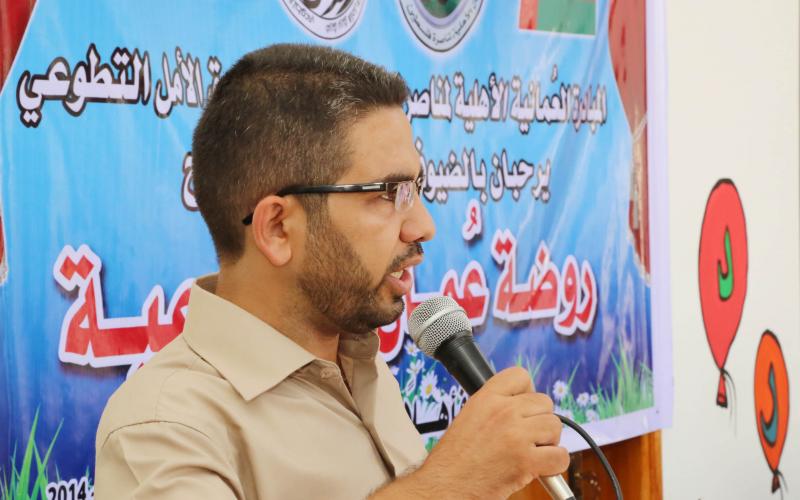 بالصور: "العُمانية" تفتتح روضة عُمان بخانيونس