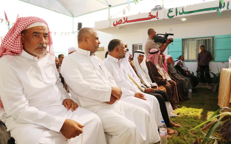 بالصور: "العُمانية" تفتتح روضة عُمان بخانيونس