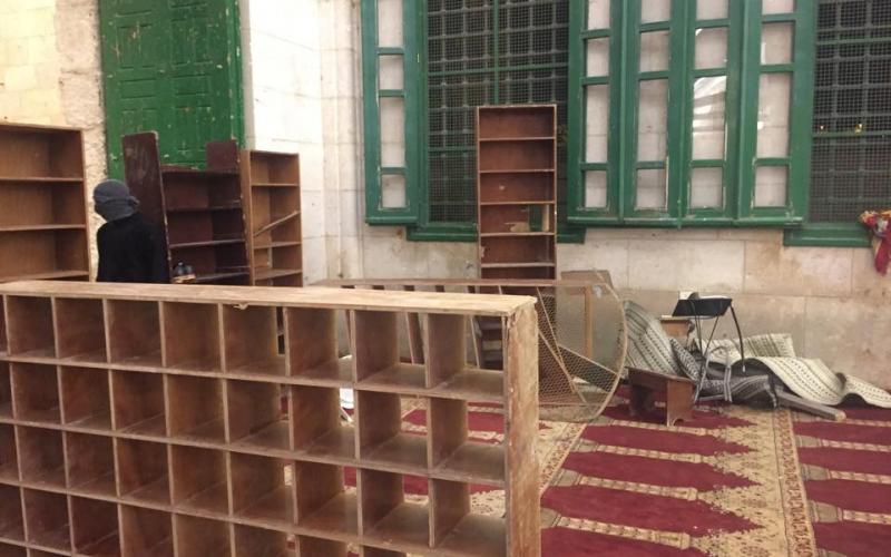 صور: الشبان يستعدون للتصدي لاقتحام الأقصى