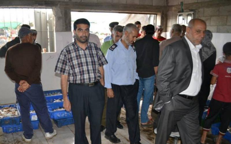 صور: جولة رئيس بلدية النصيرات على سوق المخيم‎