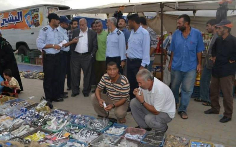 صور: جولة رئيس بلدية النصيرات على سوق المخيم‎