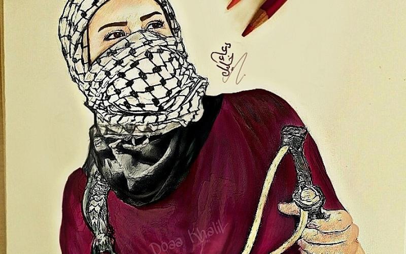 صور: لوحات مدهشة بريشة الفنانة دعاء خليل‎