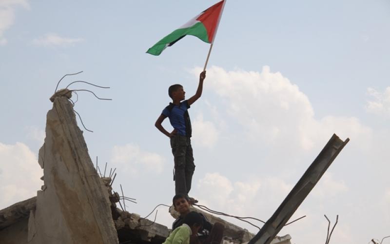 صور:وقفة لأصحاب البيوت المدمرة شرق خانيونس