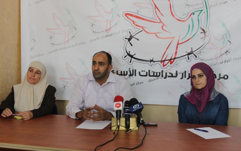 صور: مؤتمر صحفي لأسيرات محررات بنابلس