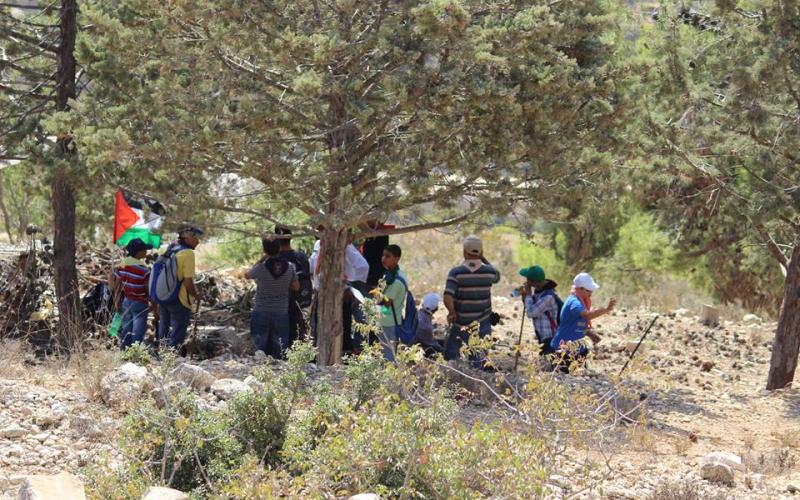 صور: مجموعة كشفية تنظم رحلة برية بالخليل