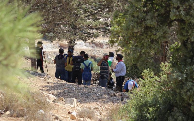 صور: مجموعة كشفية تنظم رحلة برية بالخليل