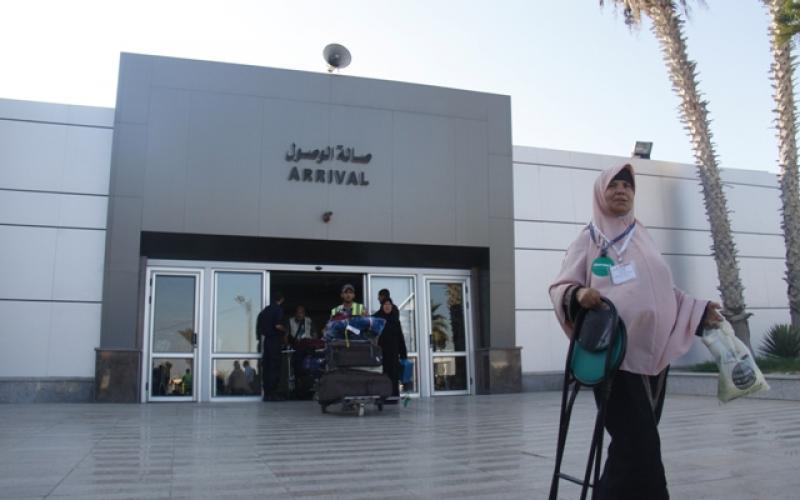 صور: وصول أول فوج من الحجاج إلى القطاع
