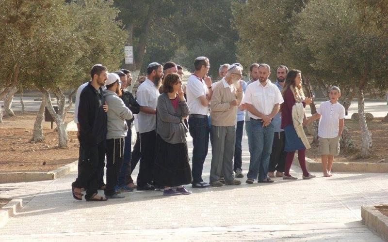 المستوطنون يدنسون الأقصى صباح اليوم