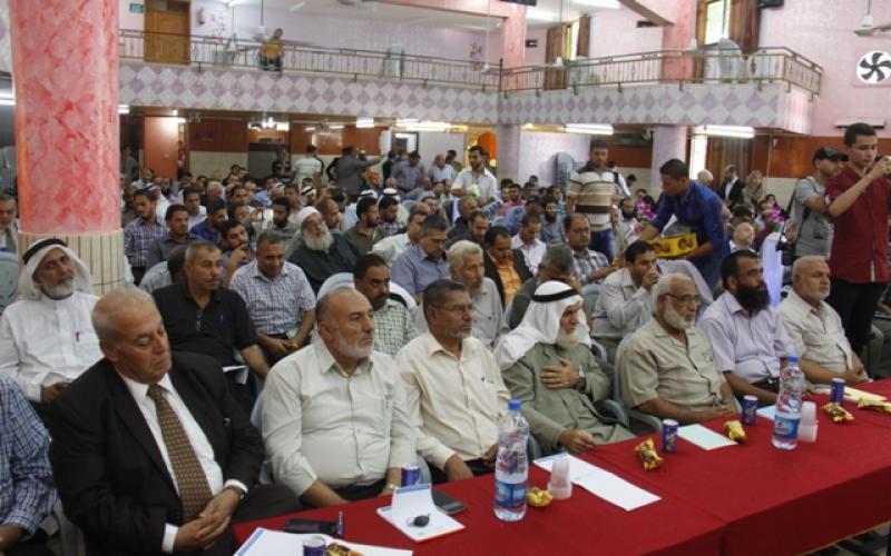 صور: مستشفى النجار برفح يكرم العاملين فيه