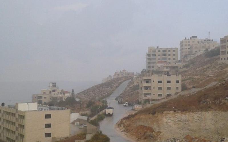 صور: أمطار الخير تهطل على نابلس