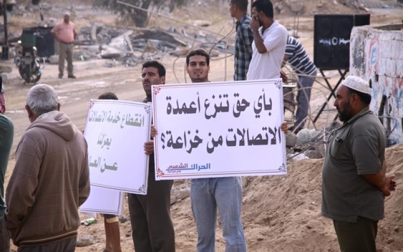صور: خزاعة تبدأ حراكًا شعبيًا للإسراع بإعمارها