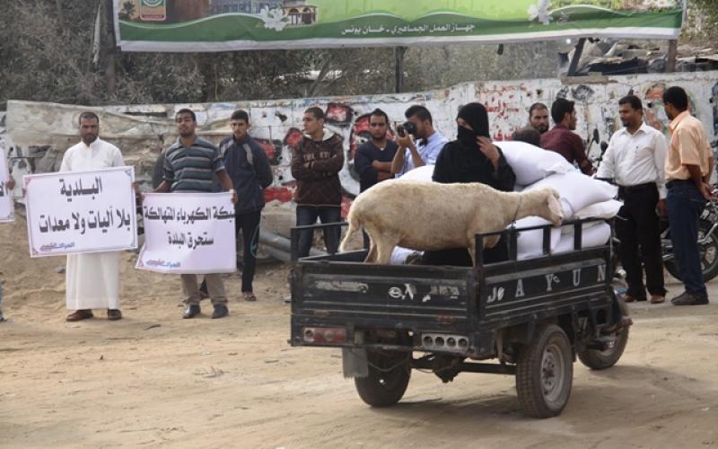 صور: خزاعة تبدأ حراكًا شعبيًا للإسراع بإعمارها