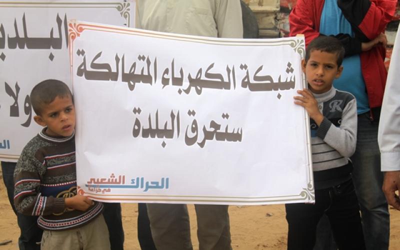 صور: خزاعة تبدأ حراكًا شعبيًا للإسراع بإعمارها