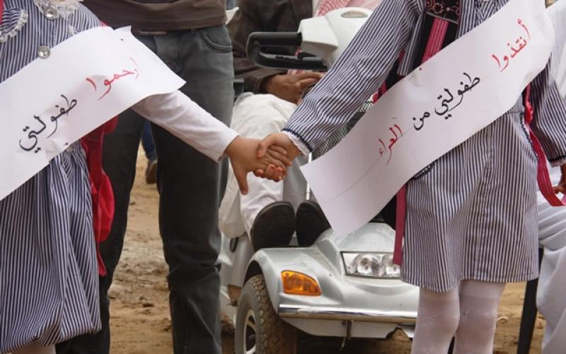 صور: خزاعة تبدأ حراكًا شعبيًا للإسراع بإعمارها