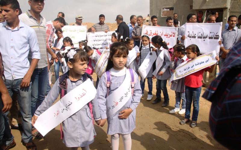 صور: خزاعة تبدأ حراكًا شعبيًا للإسراع بإعمارها