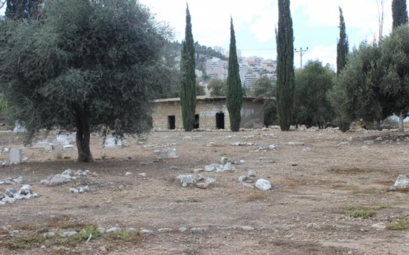 صور: محاولات إٍسرائيلية لإزالة مقبرة القسام بحيفا