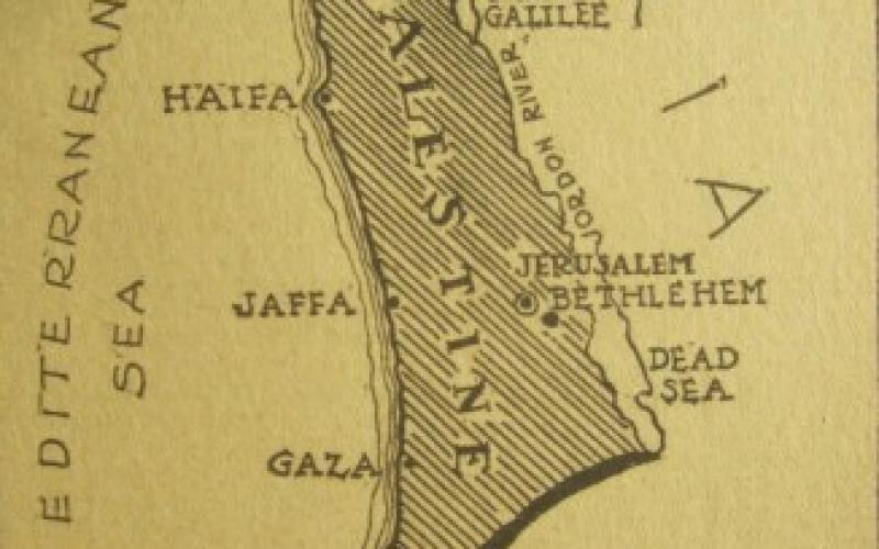 خرائط نادرة لفلسطين والمنطقة العربية بدون "إسرائيل"