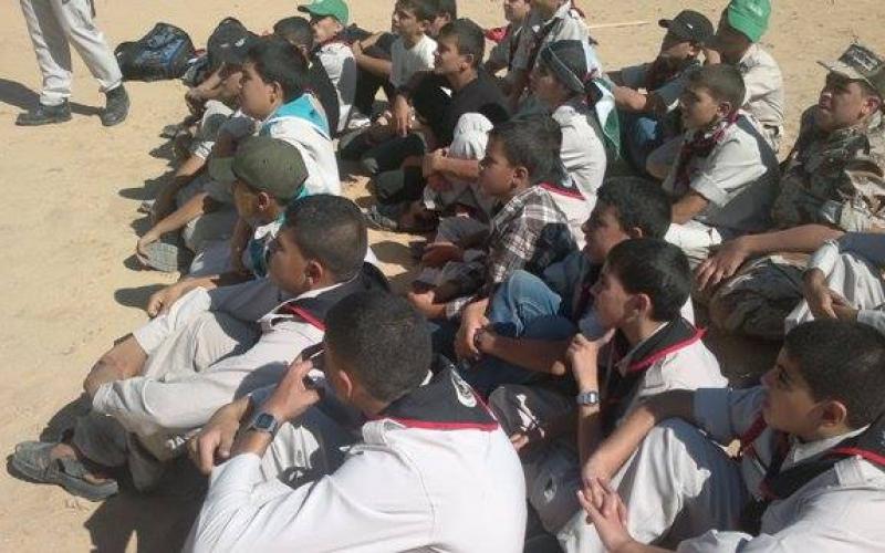 بالصور: مسير لـ"كشافة الأخوة" بالنصيرات