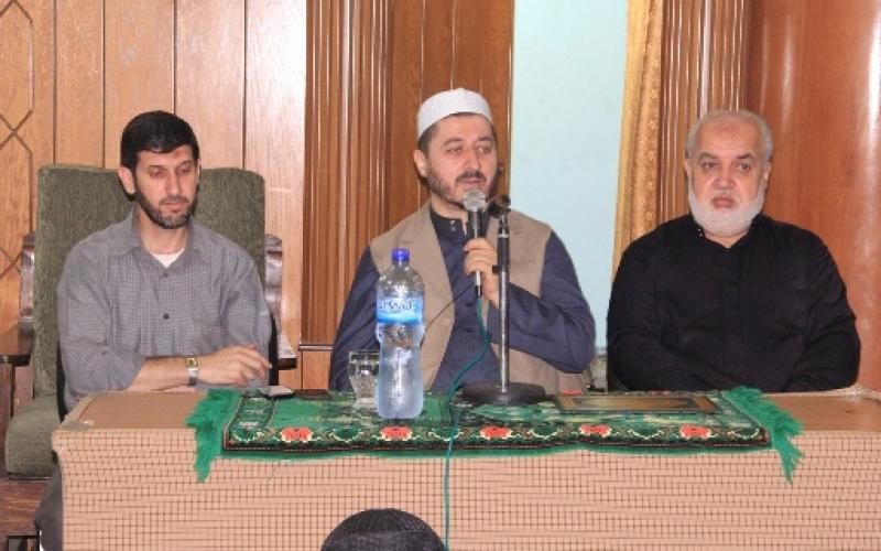 افتتاح الأسبوع الدعوي بالمغازي وسط القطاع