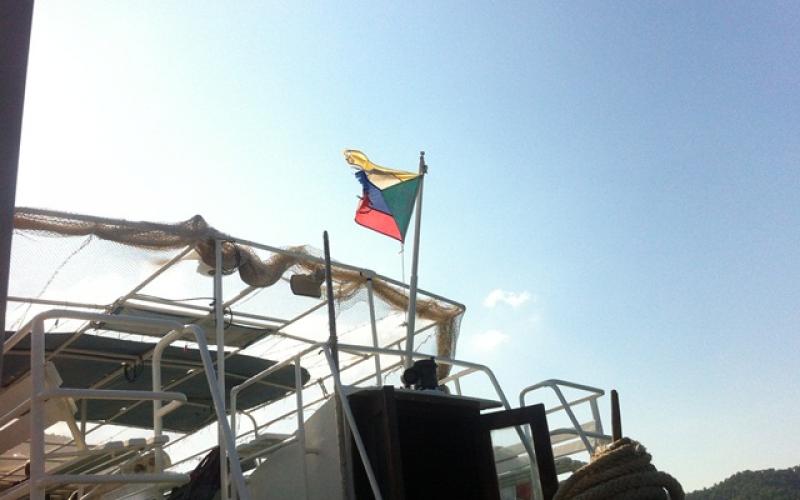 صور من سفينة "تحرير" المتّجة لغزة بحراً