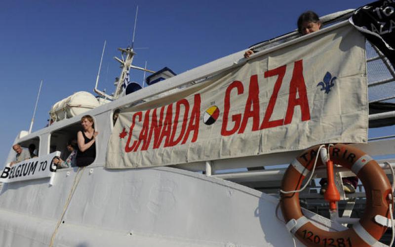 صور من سفينة "تحرير" المتّجة لغزة بحراً