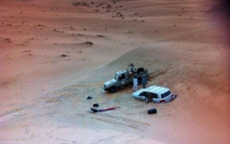 بالصور.. العثور على جثث 3 شبان غرقوا في الصحراء