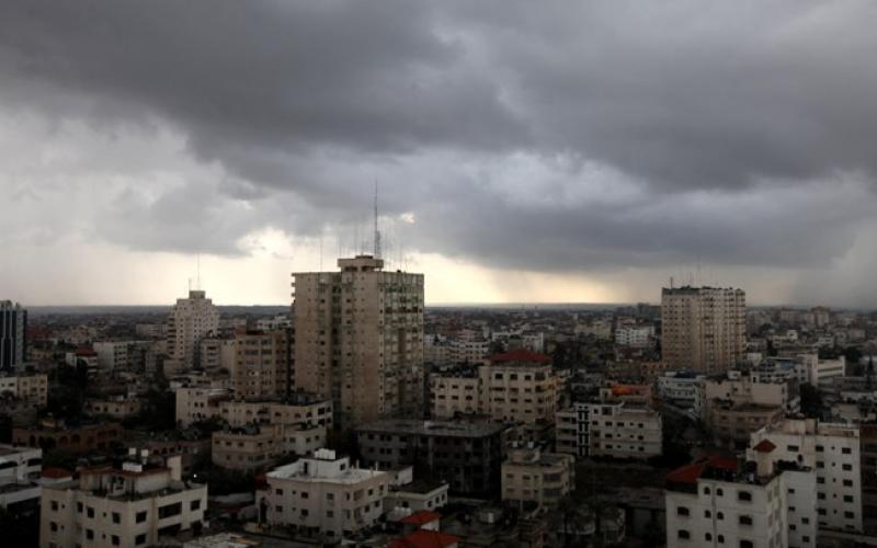 بالصور.. أمطار الخير في غزة