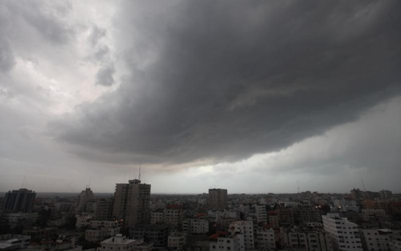 بالصور.. أمطار الخير في غزة
