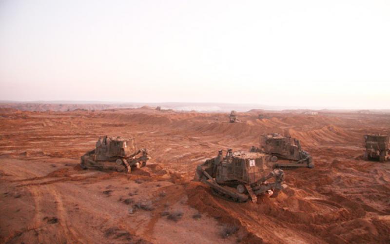 بالصور.. جيش الاحتلال يتدرب لاقتحام غزة