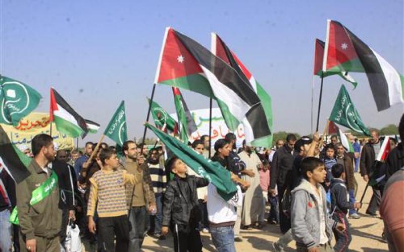 صور المسيرة المليونية بالأردن لنصرة الأقصى