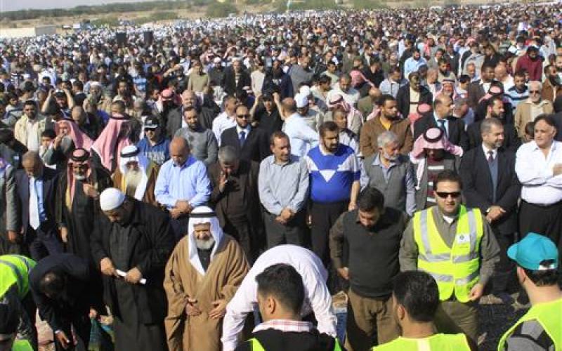 صور المسيرة المليونية بالأردن لنصرة الأقصى